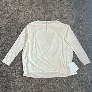 Lululemon back in action long sleeve shirt